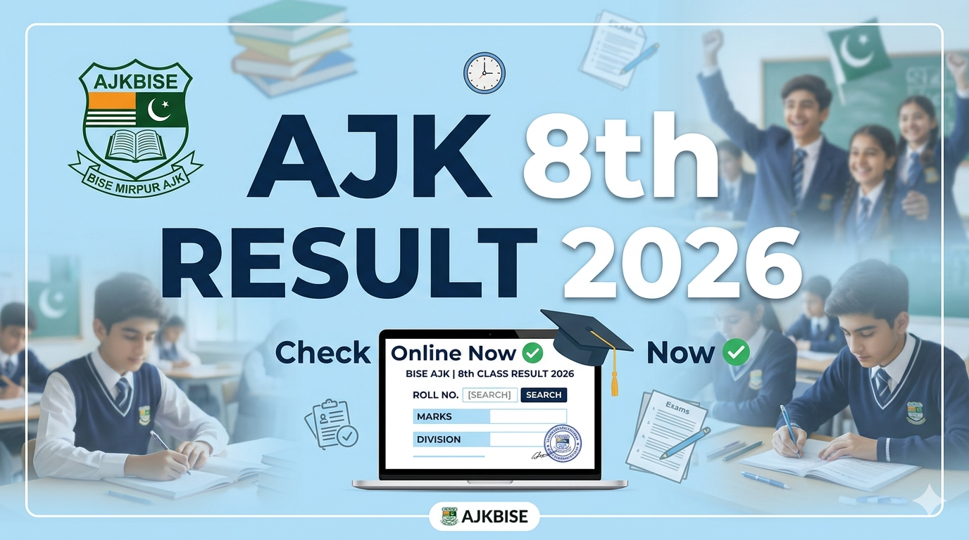 AJK 8th Class Result 2026 Latest Update
