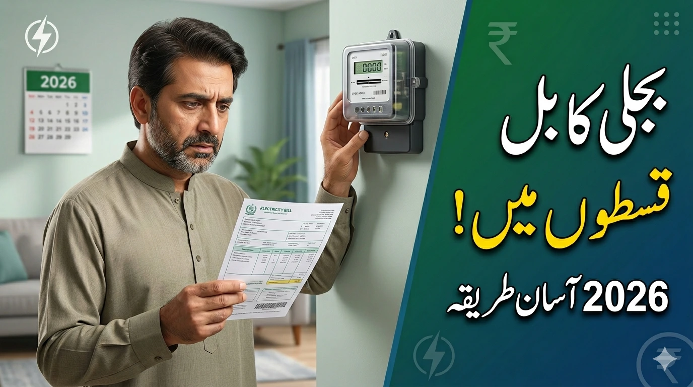 Electricity Bill Installment Pakistan 2026
